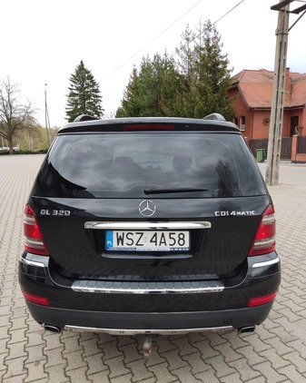 Mercedes-Benz GL cena 45900 przebieg: 266123, rok produkcji 2007 z Bartoszyce małe 92